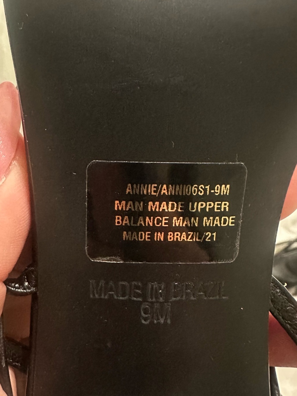 Steve Madden Black Annie Heels - Picture 5 of 5